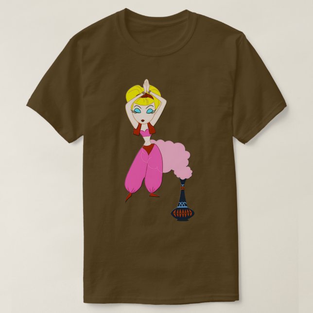 Ich träume von Jeannie T-Shirt (Design vorne)