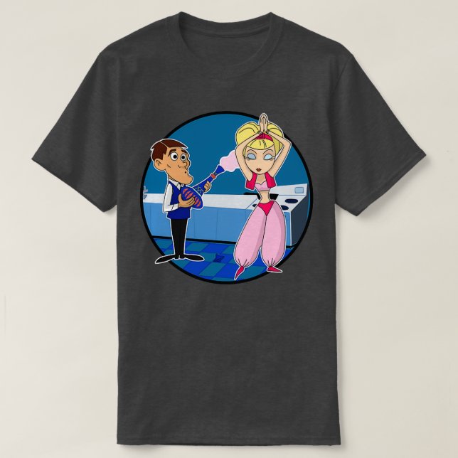 Ich träume von Jeannie T-Shirt (Design vorne)