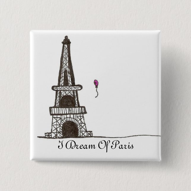 Ich träume von Paris, 2 Button (Vorderseite)