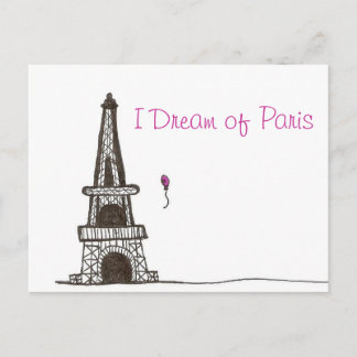 Ich träume von Paris, 2 Postkarte