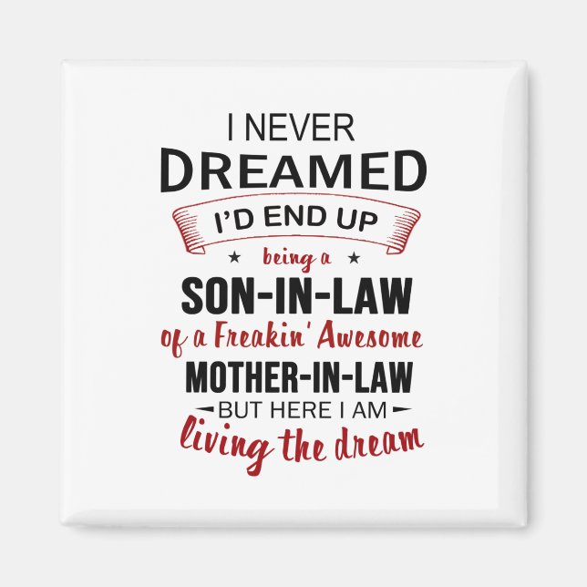 Ich träumte nie davon, Schwiegersohn Freakin' Phan Magnet (Vorne)