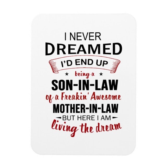 Ich träumte nie davon, Schwiegersohn Freakin' Phan Magnet (Vertikal)