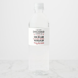 Ich träumte nie davon, Schwiegersohn Freakin' Phan Wasserflaschenetikett