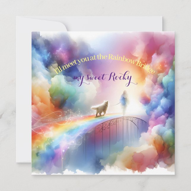 Ich treffe dich auf der Rainbow Bridge (Vorderseite)