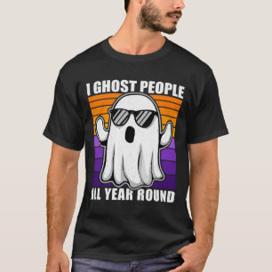 Ich treffe die Leute das ganze Jahr über zu Hallow T-Shirt