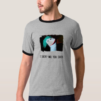 Ich treffe hart? Nein, treffen Sie hart! T-Shirt