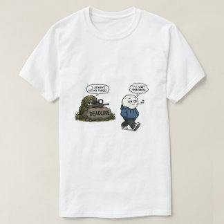 Ich treffe immer mein Ziel – Lustige Prokrastinati T-Shirt