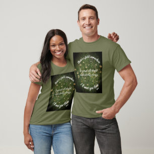 Ich treffe Sie dort Rumi Inspiration Zitat T-Shirt