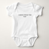 "Ich trinke aus dem Stich" Funny Breastfood Baby B
