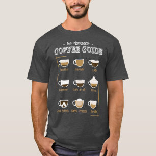Ich trinke eine Menge Kaffeeführer Barista T-Shirt
