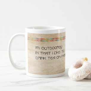 Ich trinke gerne Tee in der Londoner Tasse