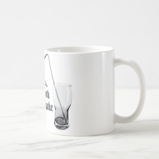 Ich trinke Ihr Milchshaken Kaffeetasse (Rechts)