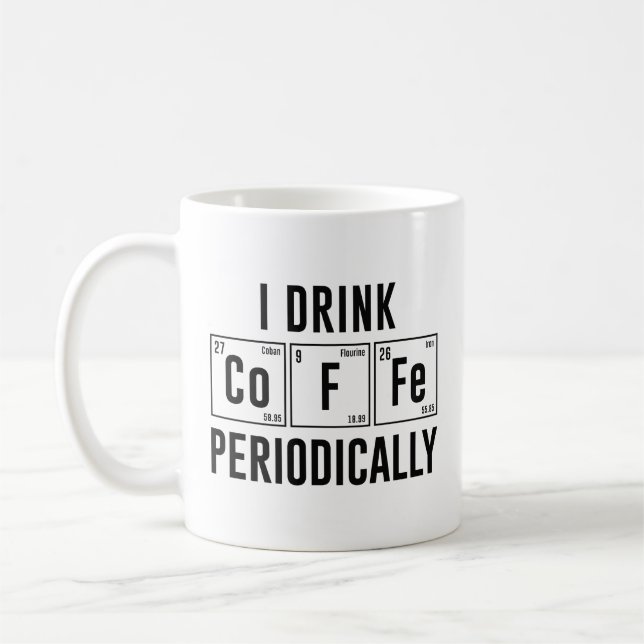 Ich trinke regelmäßig Kaffee Kaffeetasse (Links)