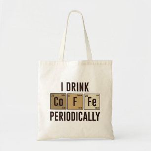 Ich trinke regelmäßig Kaffee Tragetasche