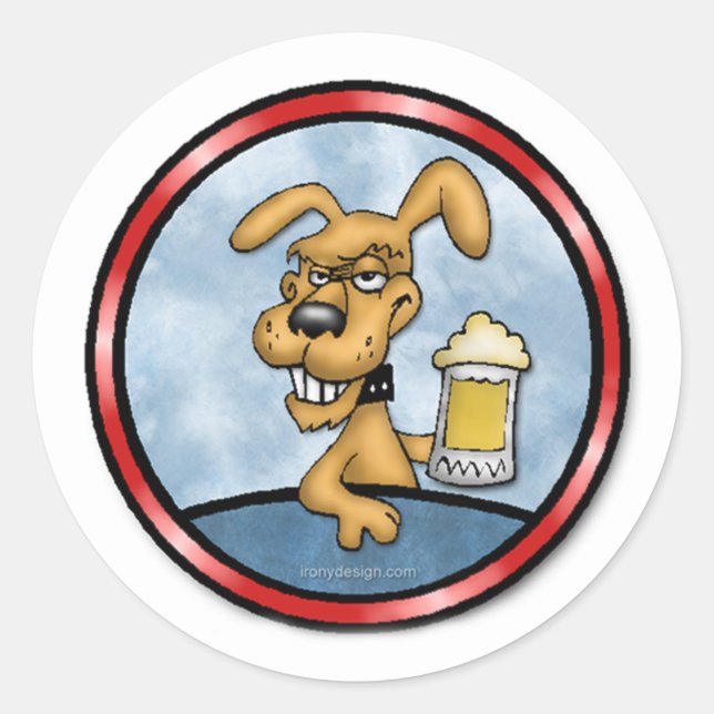 Ich trinke, um andere Aufkleber zu machen (Vorderseite)