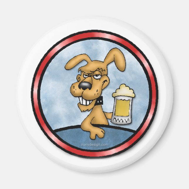 Ich trinke, um andere großartig zu machen magnet (Vorne)