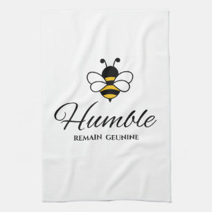 Ich trockne meine besten BEE HUMBLE weißen summend Geschirrtuch