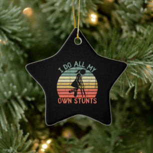 Ich tue all meine eigenen stunzen lustigen Jury Be Keramik Ornament