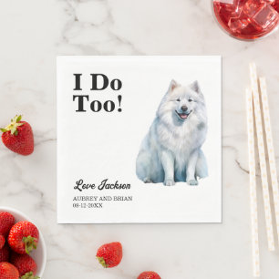 Ich tue auch! Ehertier Serviette