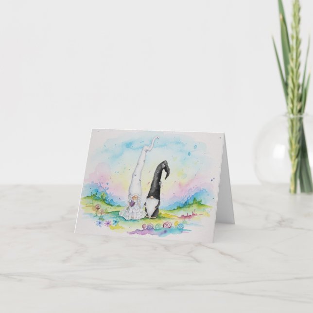 Ich tue es  dankeskarte (Vorderseite)