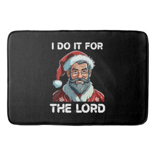 Ich tue es für das Christliche Weihnachtsgeschenk  Badematte