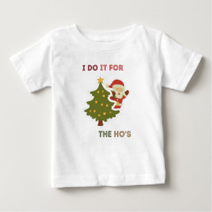 Ich tue es für das Holos, Weihnachten der Familie  Baby T-shirt