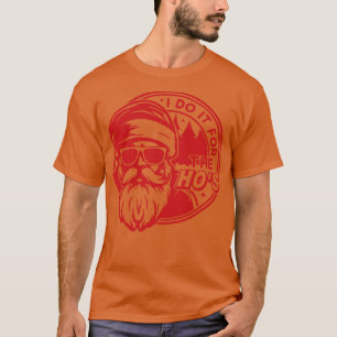 Ich tue es für das sonnige, unpassende Weihnachten T-Shirt