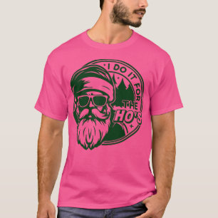 Ich tue es für das sonnige, unpassende Weihnachten T-Shirt