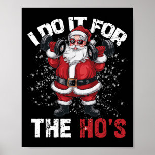 Ich tue es für das sonnige Weihnachtsfest Poster