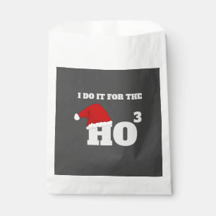 Ich tue es für den so lustigen Weihnachtstext Geschenktütchen