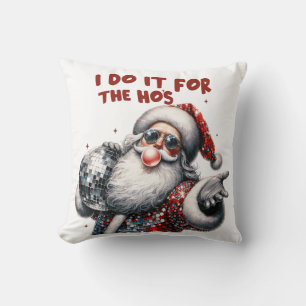 Ich tue es für die Ho's, Retro Santa Kissen