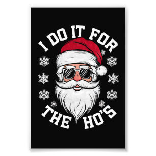 Ich tue es für die Weihnachtsfeier Fotodruck