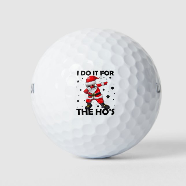 Ich tue es für Weihnachten, die Weihnachten des We Golfball (Vorderseite)