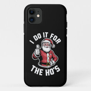 Ich tue es für Weihnachten in Hos Santa Claus Case-Mate iPhone Hülle