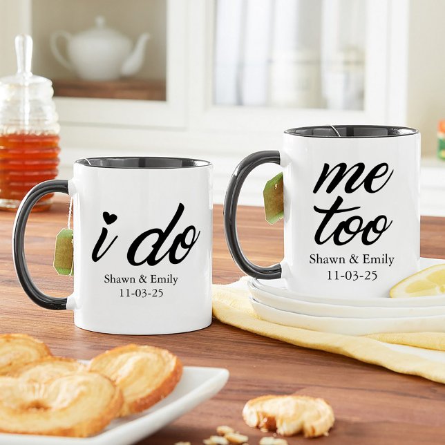 Ich tue es, ich bin zu Hochzeit Ehefrau Ehemann Eh Tasse (Von Creator hochgeladen)