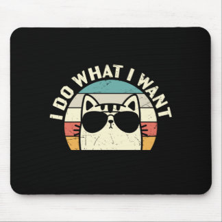 Ich tue, was ich Gewollt habe Mousepad