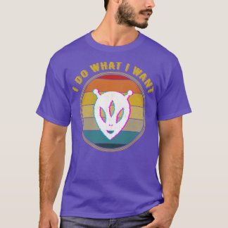 Ich tue, was ich Glitch Gewollt bekümmert T-Shirt
