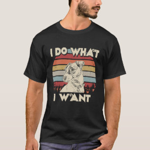 Ich tue, was ich lustigen Jack Russell Terrier Vin T-Shirt