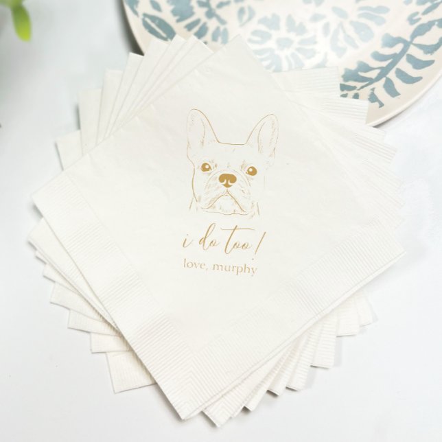 Ich tue zu Hochzeiten Napkins Serviette (Von Creator hochgeladen)