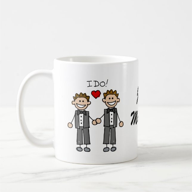 Ich tue zwei Bräutigame Tasse (Links)