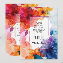 ICH TUN! Anemone Dreamscape Save The Date