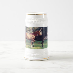ICH u. MEIN Schatten-Stein Bierglas