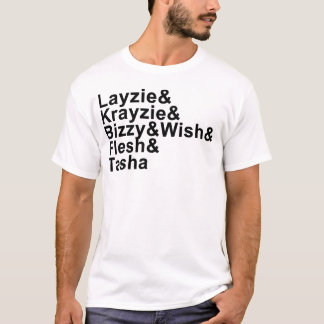 Ich u. Sie u. Knochen (schwarze Beschriftung) T-Shirt