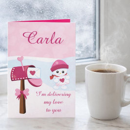 Ich übergebe Ihnen meine Liebe Valentine Feiertagskarte