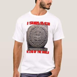 ICH ÜBERLEBTE 2012 das Ende der Welt T-Shirt