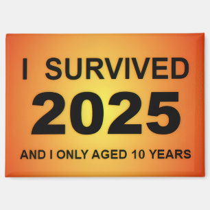 Ich überlebte 2025 magnet