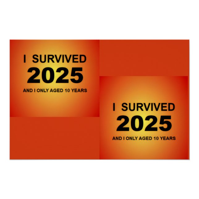 Ich überlebte 2025  poster (Vorderseite)