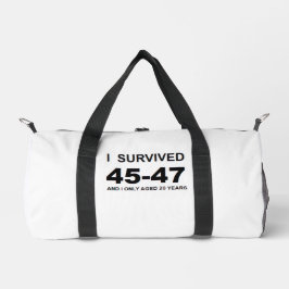 Ich überlebte 45-47 duffle bag