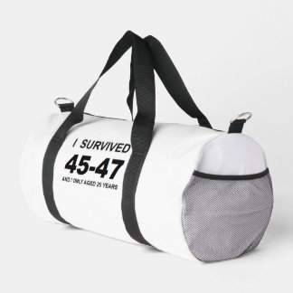 Ich überlebte 45-47 duffle bag