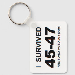 Ich überlebte 45-47 schlüsselanhänger